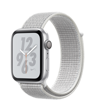 ساعت مچی هوشمند اپل واچ سری4 44 میلیمتر نایک پلاس با بند لوپ Summit White Nike
